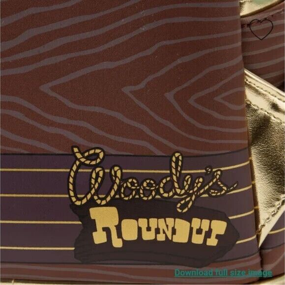 Loungefly Pixar Toy Story Woody Puppet Mini Backpack - Picture 5 of 6